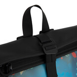 New Rebels New Rebels Mart Arts Los Angeles Rolltop Rugzak 7L Teckel