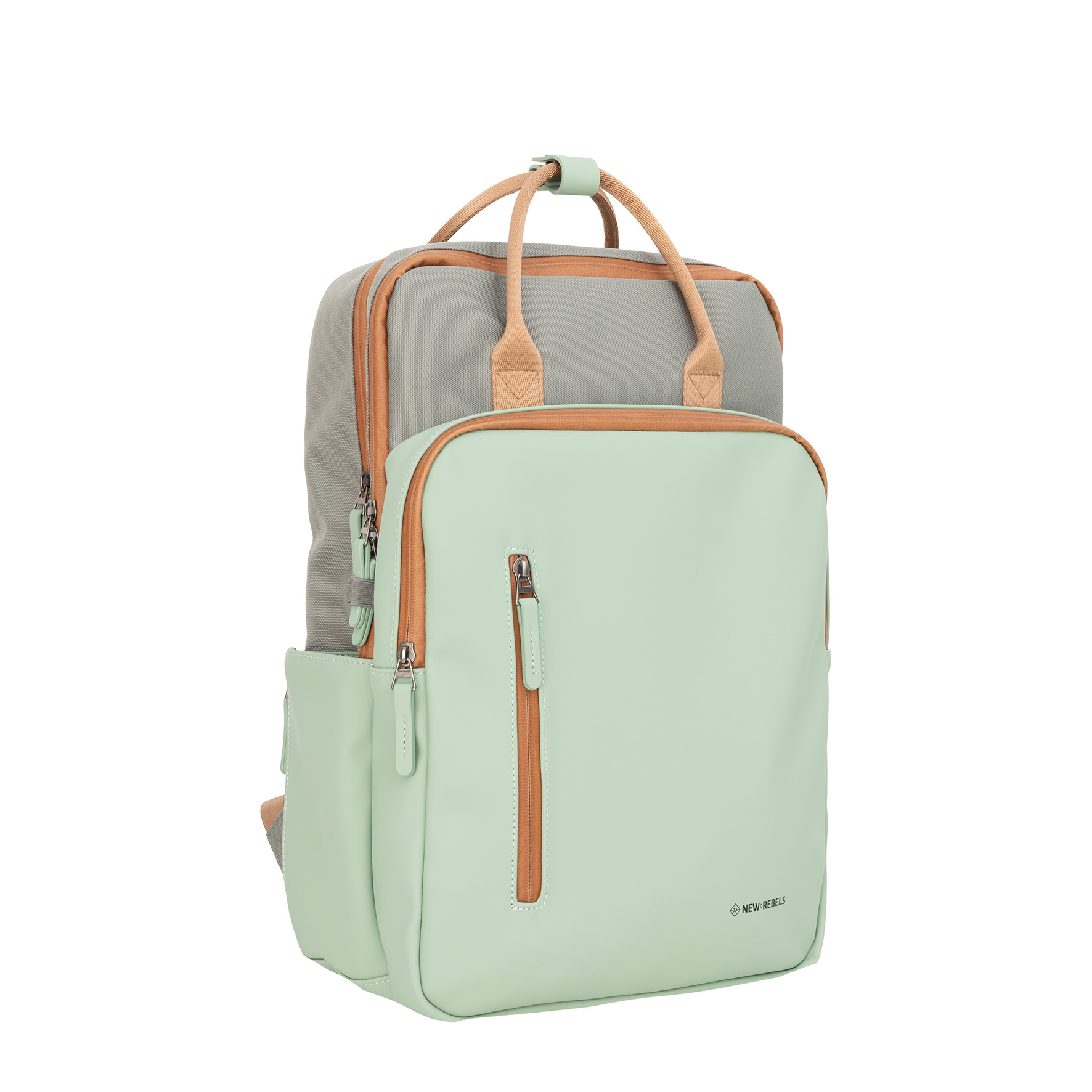 New Rebels Ferron Milwaukee Handel Rugtas Petrol 19L Sage Green