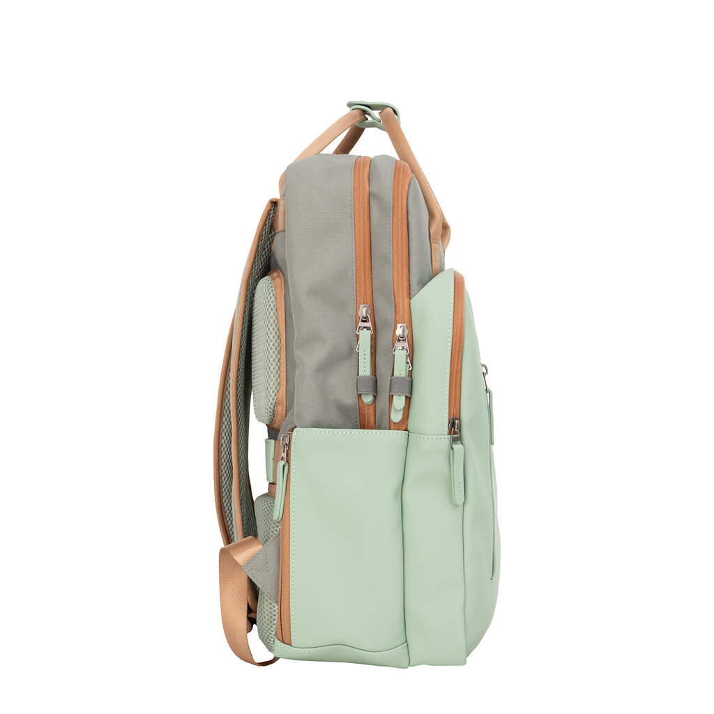 New Rebels New Rebels Ferron Milwaukee Handel Rugtas Petrol 19L Sage Green