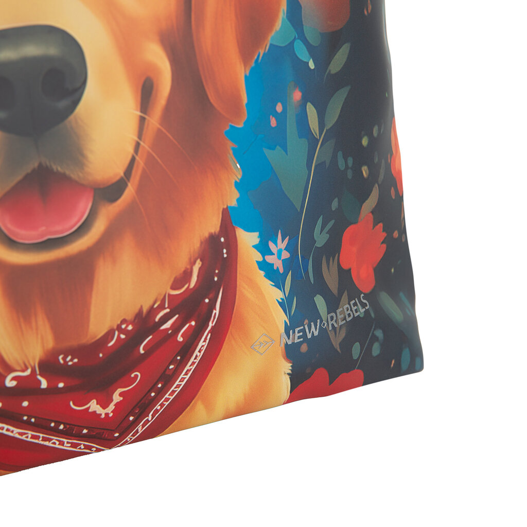 New Rebels New Rebels Mart Arts Los Angeles Rolltop Rugzak 7L Golden Retriever