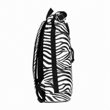 New Rebels New Rebels Mart New York Zebra 21L Rugzak Rolltop Waterafstotend Laptop 15.6”