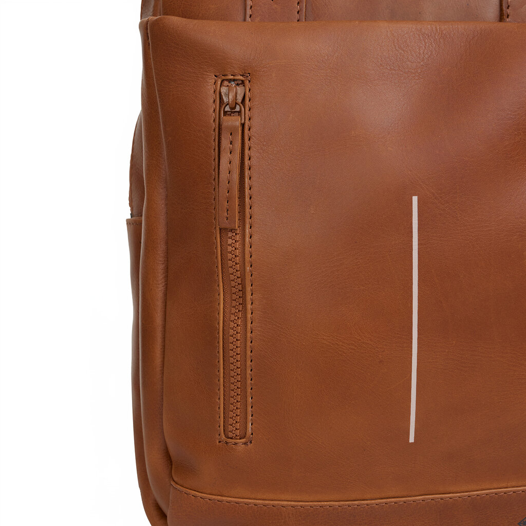 New Rebels New Rebels Obsidian Miami Cognac Leder Laptoprucksack 13 Zoll Premium Business Rucksack Arbeitsrucksack Schulrucksack 10 Liter Echtleder