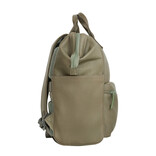 New Rebels New Rebels Obsidian Tremont Saliegroen Leren Laptoprugzak 14 inch Premium Werktas Schooltas Business Echt Leer