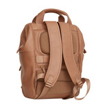 New Rebels New Rebels Obsidian Tremont Camel Leder Laptoprucksack 14 Zoll Premium Business Rucksack Arbeitsrucksack Schulrucksack Echtleder