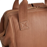 New Rebels New Rebels Obsidian Tremont Camel Leren Laptoprugzak 14 inch Premium Werktas Schooltas Business Echt Leer