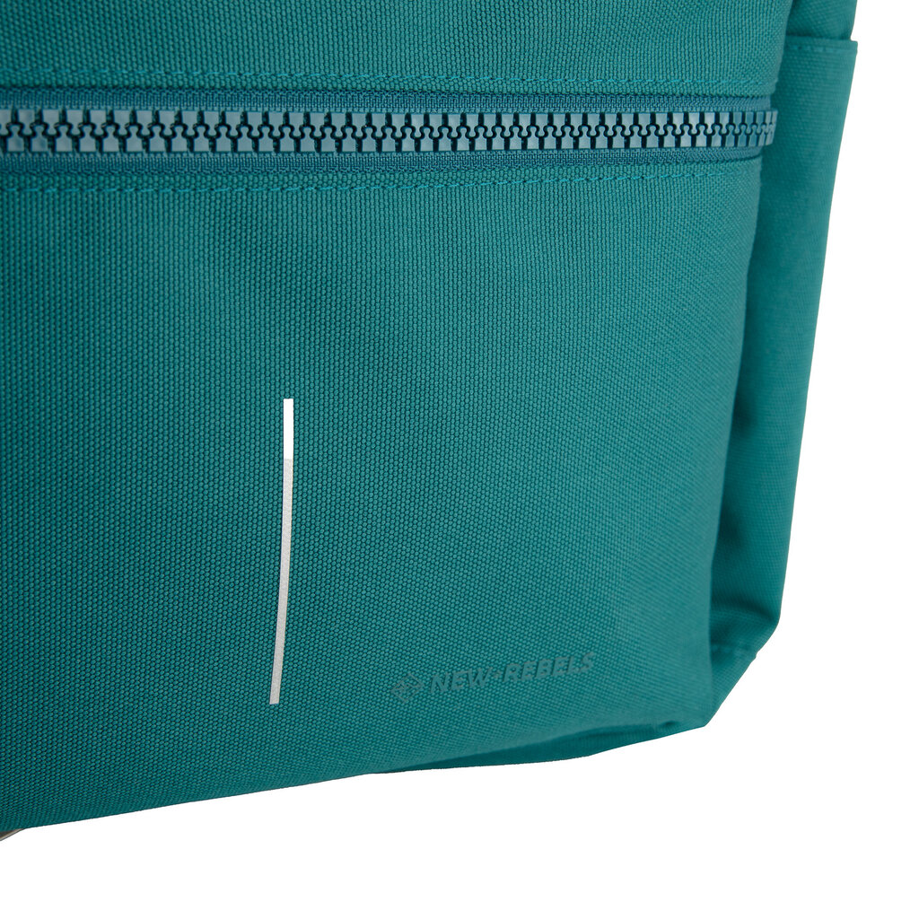 New Rebels New Rebels Valor Hartley Rugtas 14 Inch Laptop Rugzak Schooltas 900D Polyester 30 x 25 x 45 cm Ocean blue