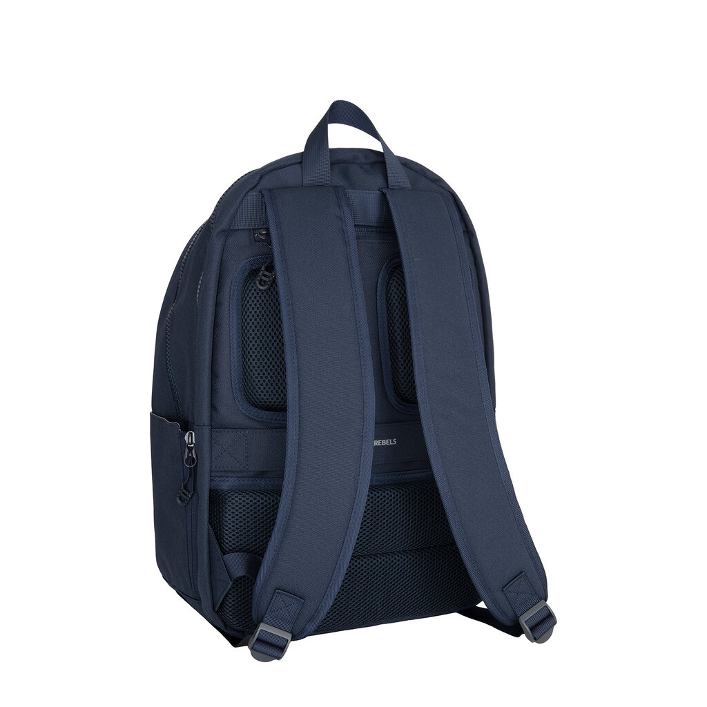 New Rebels New Rebels Valor Hartley 30L Backpack 14 Inch Laptop Backpack School Bag 900D Polyester 30 x 25 x 45 cm Blue