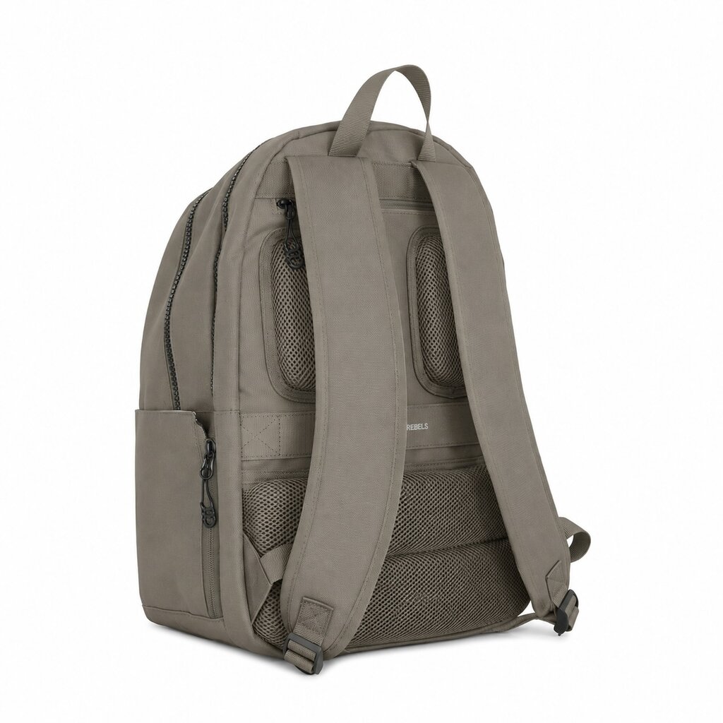 New Rebels New Rebels Valor Hartley 30L Backpack 14 Inch Laptop Backpack School Bag 900D Polyester 30 x 25 x 45 cm Olive