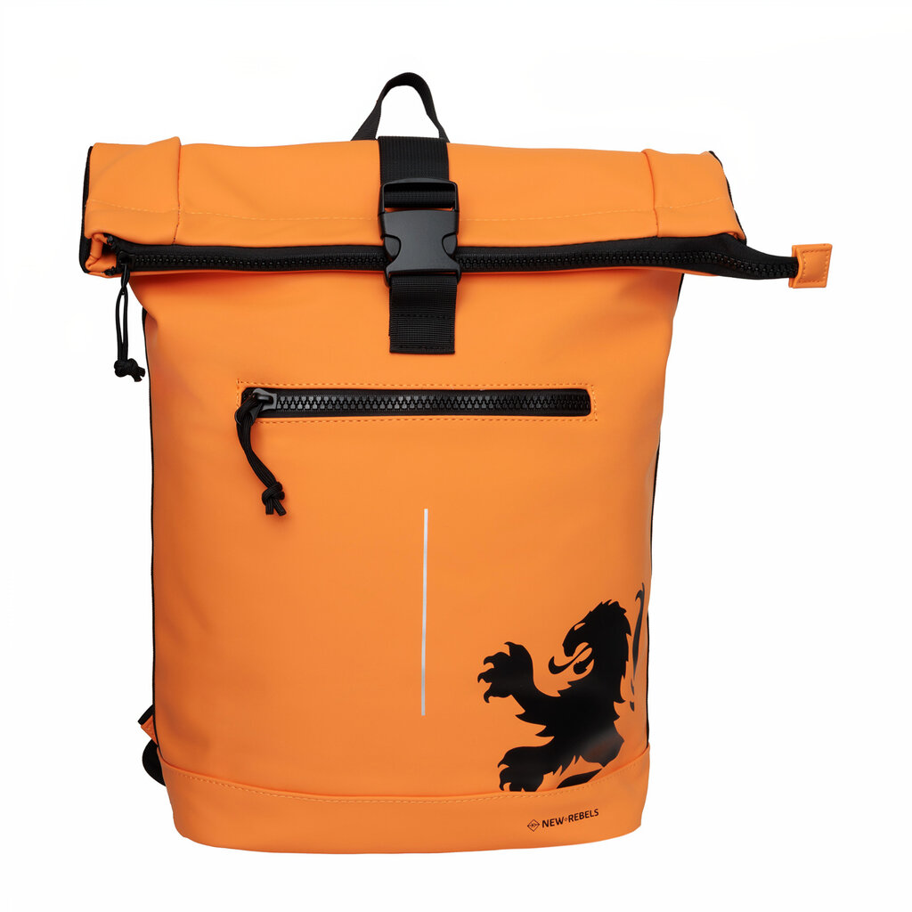 New Rebels New Rebels Mart New York WM Matchpack Limited Edition Orange Rolltop Rucksack 17-21L Laptop 15.6” Wasserabweisend