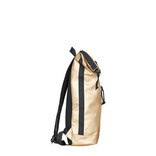 New Rebels New Rebels Mart New York Metallic Gold 21L Backpack Rolltop Water Repellent Laptop 15.6"