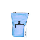 New Rebels New Rebels Mart New York Metallic Light Purple 21L Backpack Rolltop Water Repellent Laptop 15.6"