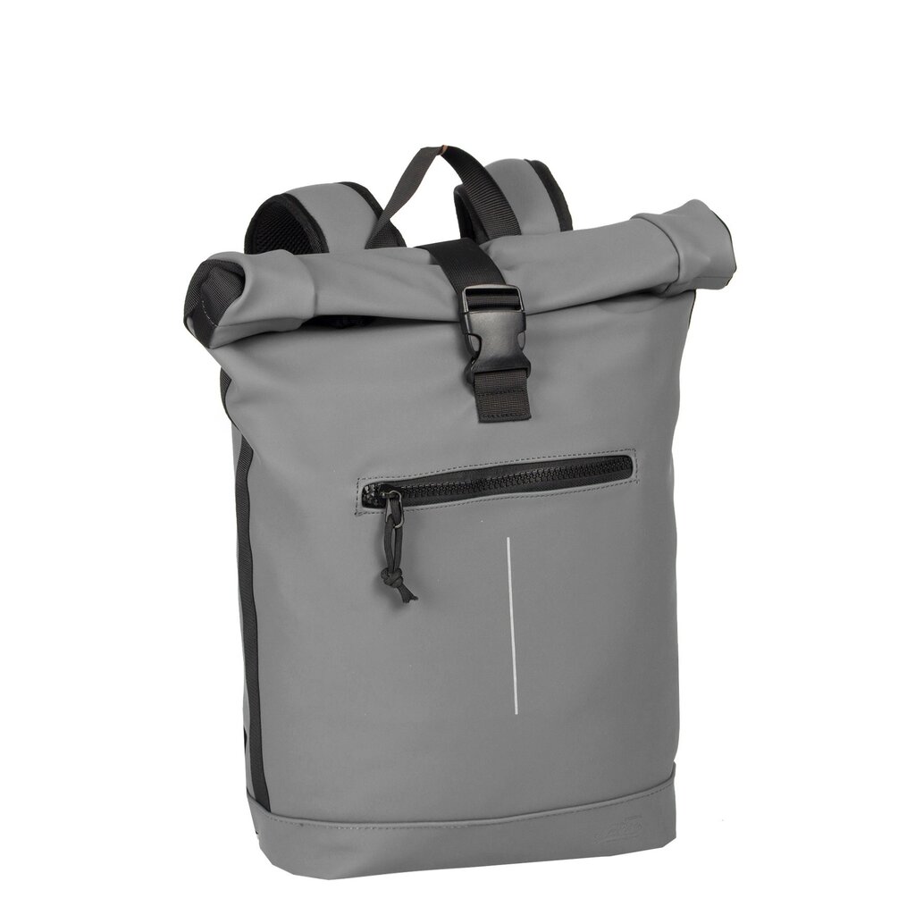 New Rebels New Rebels Mart New York Anthracite 21L Backpack Rolltop Water Repellent Laptop 15.6"