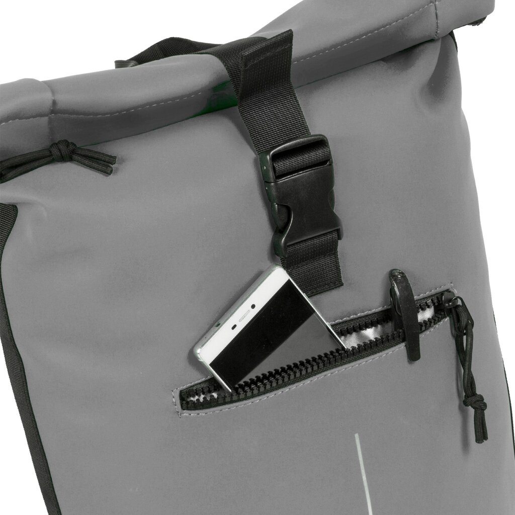 New Rebels New Rebels Mart New York Anthracite 21L Backpack Rolltop Water Repellent Laptop 15.6"