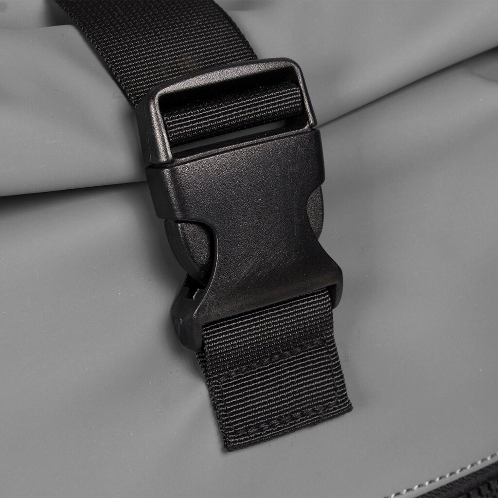 New Rebels New Rebels Mart New York Antraciet 21L Rugzak Rolltop Waterafstotend Laptop 15.6"