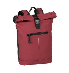 New Rebels New Rebels Mart New York Burgundy 21L Rucksack Rolltop Wasserabweisend Laptop 15.6"
