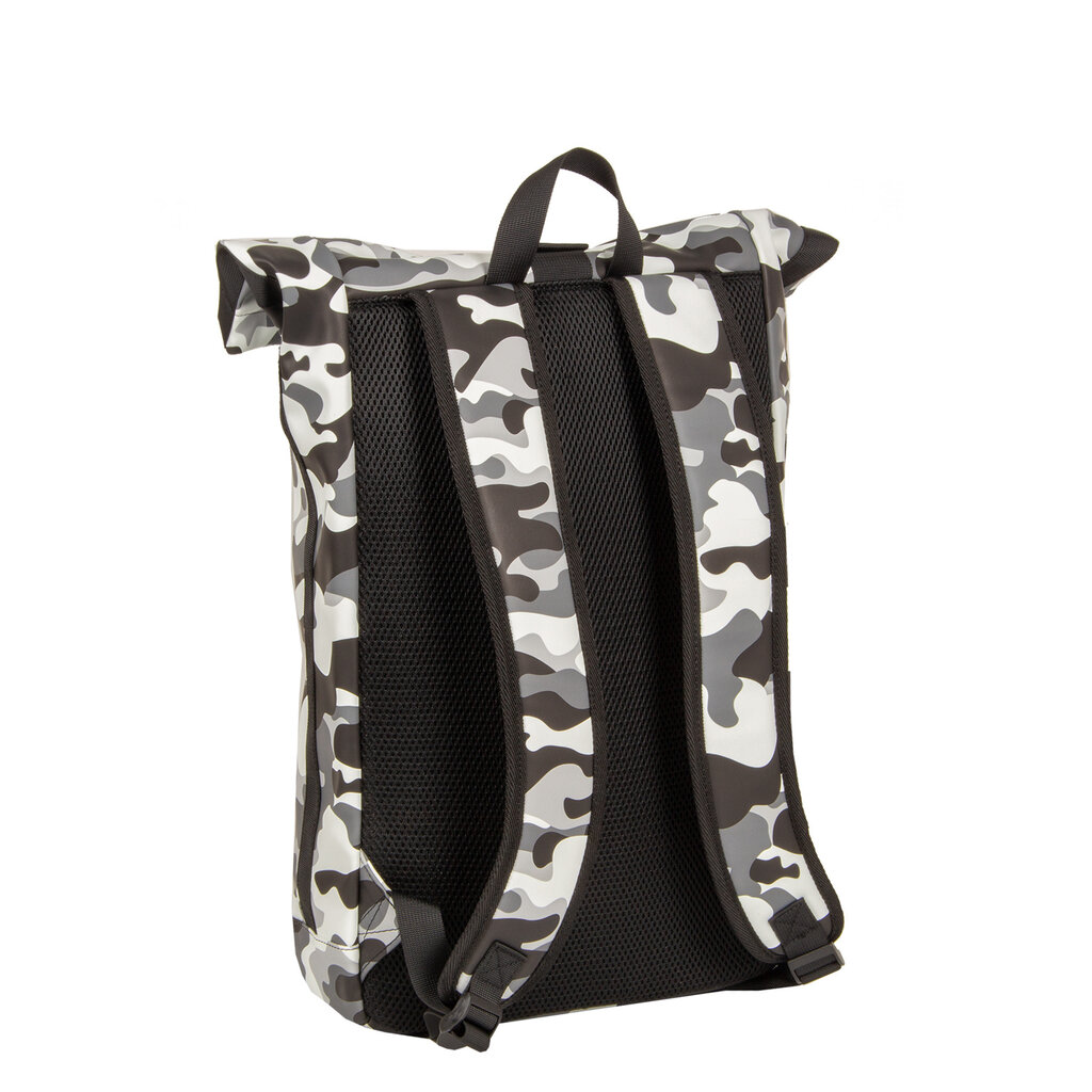 New Rebels New Rebels Mart New York Camouflage Army 21L Rucksack Rolltop Wasserabweisend Laptop 15.6"