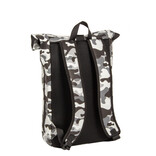New Rebels New Rebels Mart New York Camouflage Army 21L Rucksack Rolltop Wasserabweisend Laptop 15.6"