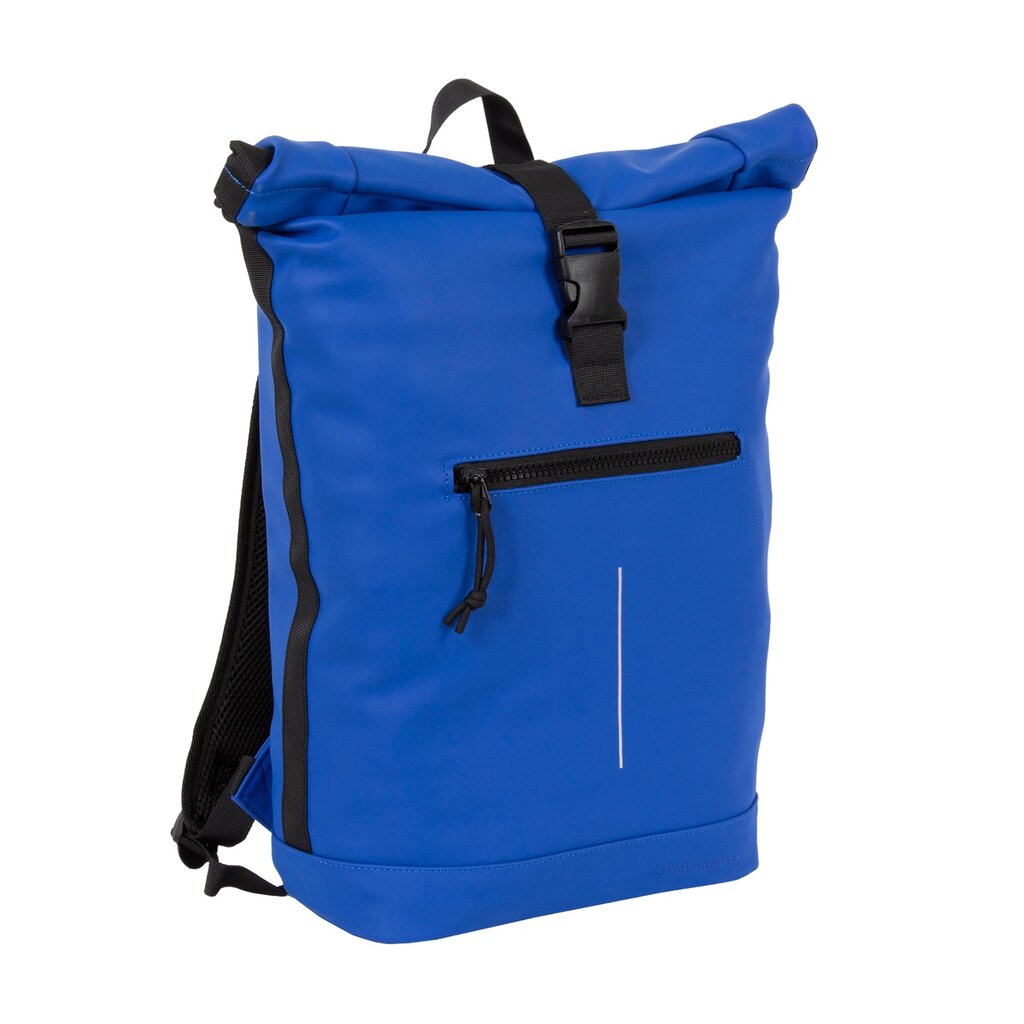 New Rebels New Rebels Mart New York Cobalt Blue 21L Backpack Rolltop Water Repellent Laptop 15.6"