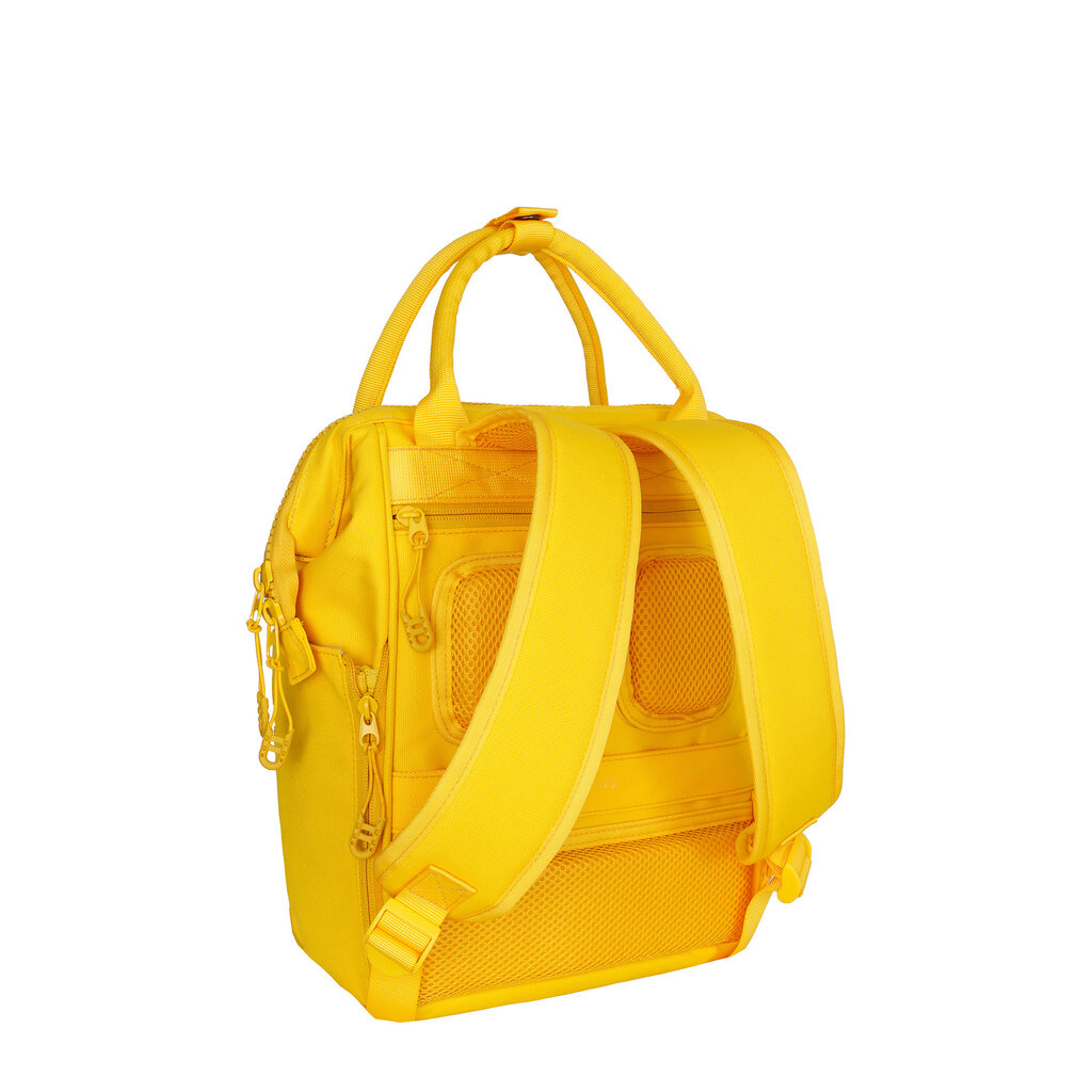 New Rebels New Rebels Valor Weverly School / Werktas Rugzak – 9,5L Stevig 900D Polyester, 4 Compartimenten, Laptopvak 14”, Waterafstotend, Sunny Bloom