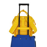 New Rebels New Rebels Valor Weverly School / Werktas Rugzak – 9,5L Stevig 900D Polyester, 4 Compartimenten, Laptopvak 14”, Waterafstotend, Sunny Bloom