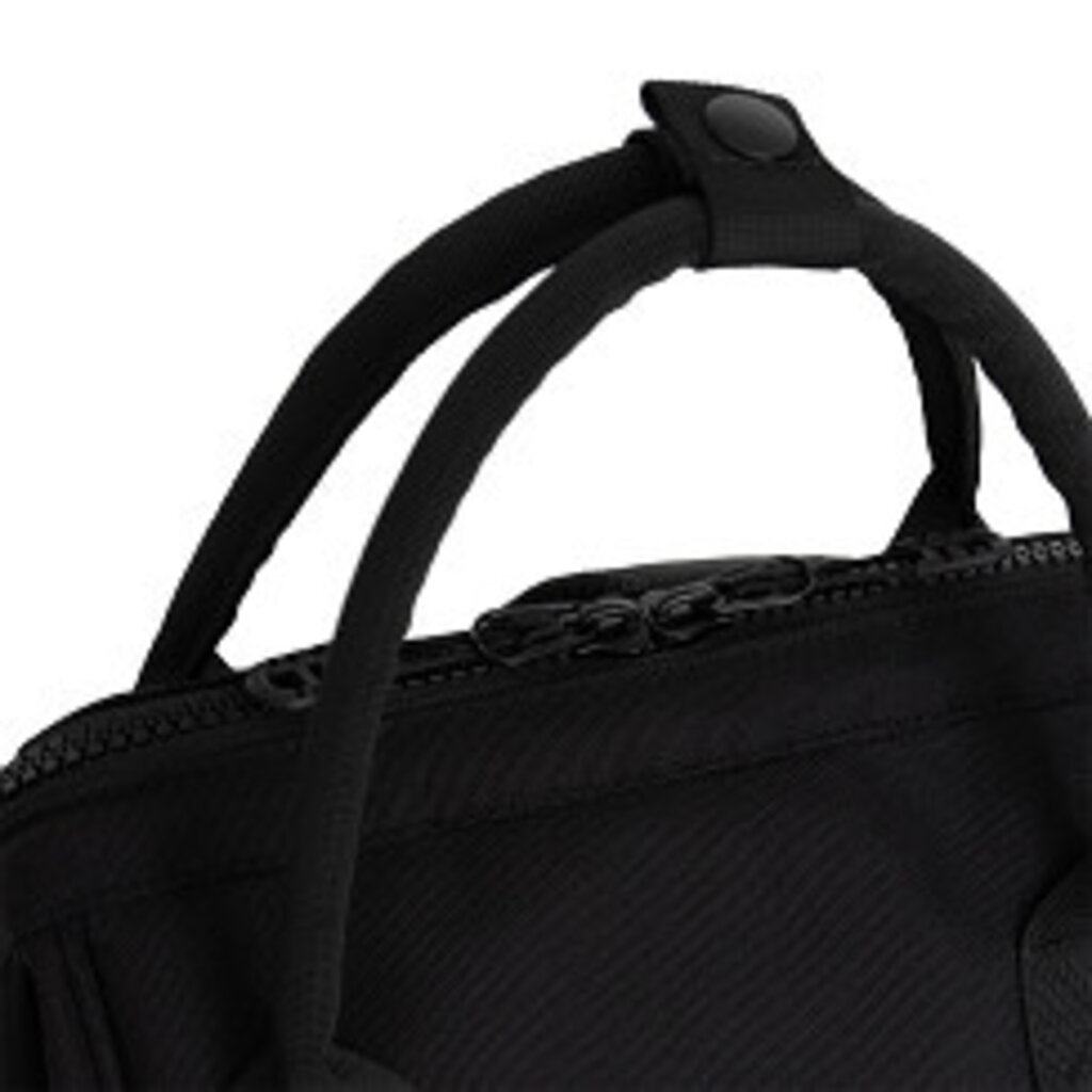New Rebels New Rebels Valor Weverly School / Werktas Rugzak - 9,5L Stevig 900D Polyester 4 Compartimenten Laptopvak 14” Waterafstotend Black Stone