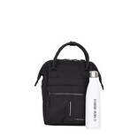 New Rebels New Rebels Valor Weverly School / Arbeitstasche Rucksack – 9,5 l Robustes 900D-Polyester 4 Fächer Laptopfach 14” Wasserabweisend Black Stone
