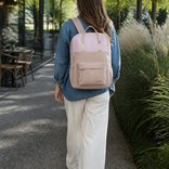 New Rebels New Rebels Bruce Chicago Old Pink 17L Backpack Water Repellent Laptop 14"