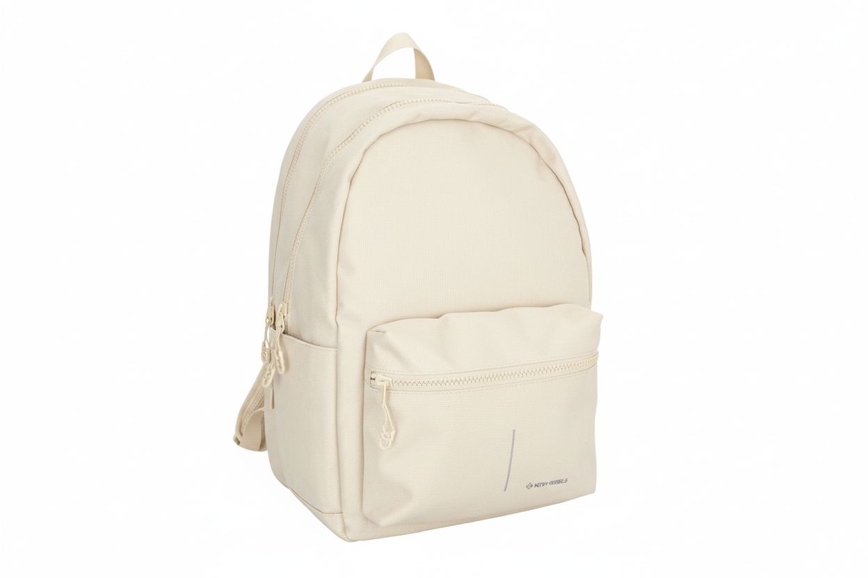 New Rebels Valor Hartley Rugtas 14 Inch Laptop Rugzak Schooltas 900D Polyester 30 x 25 x 45 cm Beige