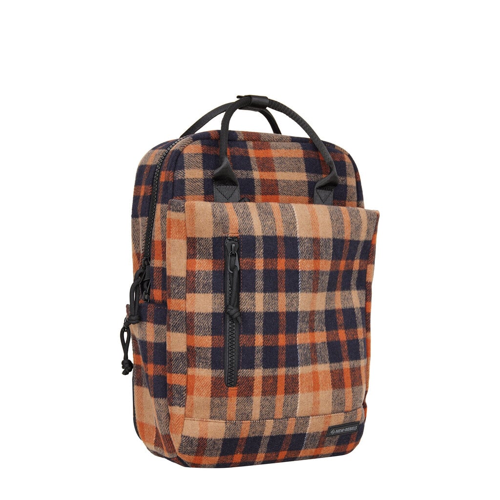 New Rebels Scott Miami Rugzak 9L Laptop Rugtas 13 inch Schooltas en Werktas Tweet Comfortabel Oranje