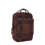 New Rebels Scott Miami Rugzak 9L Laptop Rugtas 13 inch Schooltas en Werktas Tweet Comfortabel Burgundy