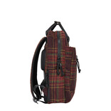 New Rebels Scott Miami Rugzak 9L Laptop Rugtas 13 inch Schooltas en Werktas Tweet Comfortabel Burgundy