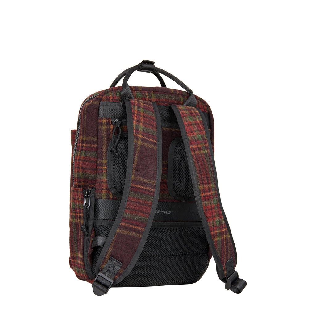 New Rebels Scott Miami Backpack 9L Laptop Backpack 13 Inch School Bag and Work Bag Tweed Comfortable
