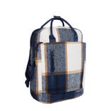 New Rebels Scott Miami Rugzak 9L Laptop Rugtas 13 inch Schooltas en Werktas Tweet Comfortabel navy Blauw