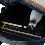 New Rebels Scott Miami Rugzak 9L Laptop Rugtas 13 inch Schooltas en Werktas Tweet Comfortabel navy Blauw