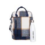 New Rebels Scott Miami Rugzak 9L Laptop Rugtas 13 inch Schooltas en Werktas Tweet Comfortabel navy Blauw