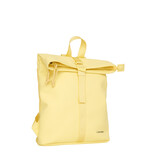 New Rebels New Rebels Branson Los Angeles Rolltop Backpack Mini 7L Waterafstotende Rugzak PU Butter Yellow