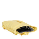 New Rebels New Rebels Branson Los Angeles Rolltop Backpack Mini 7L Waterafstotende Rugzak PU Butter Yellow