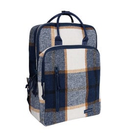 New Rebels New Rebels Scott Milwaukee Backpack Laptop 15.6 Inch 20L Checker Tweed School Work Travel Bag