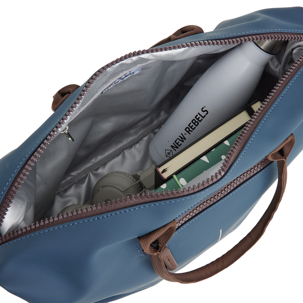 New Rebels New Rebels Iris Shopper Werktas Schooltas 15,6 inch Dames Navy