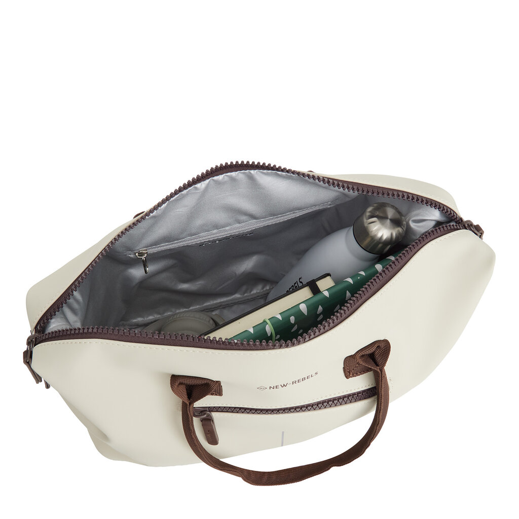 New Rebels New Rebels Iris Shopper Work Bag School Bag 15.6 Inch Women Beige