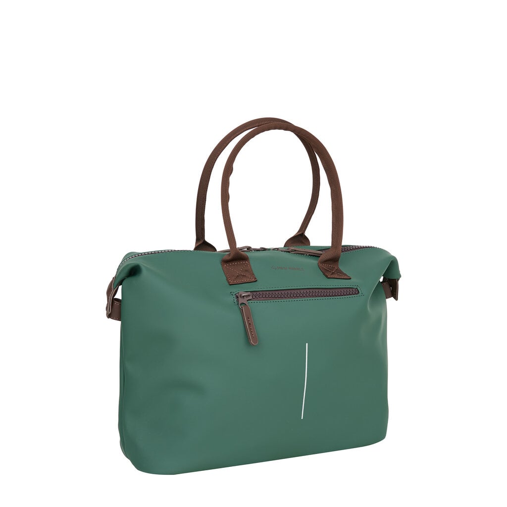 New Rebels New Rebels Iris Shopper Werktas Schooltas 15,6 inch Dames Donkergroen