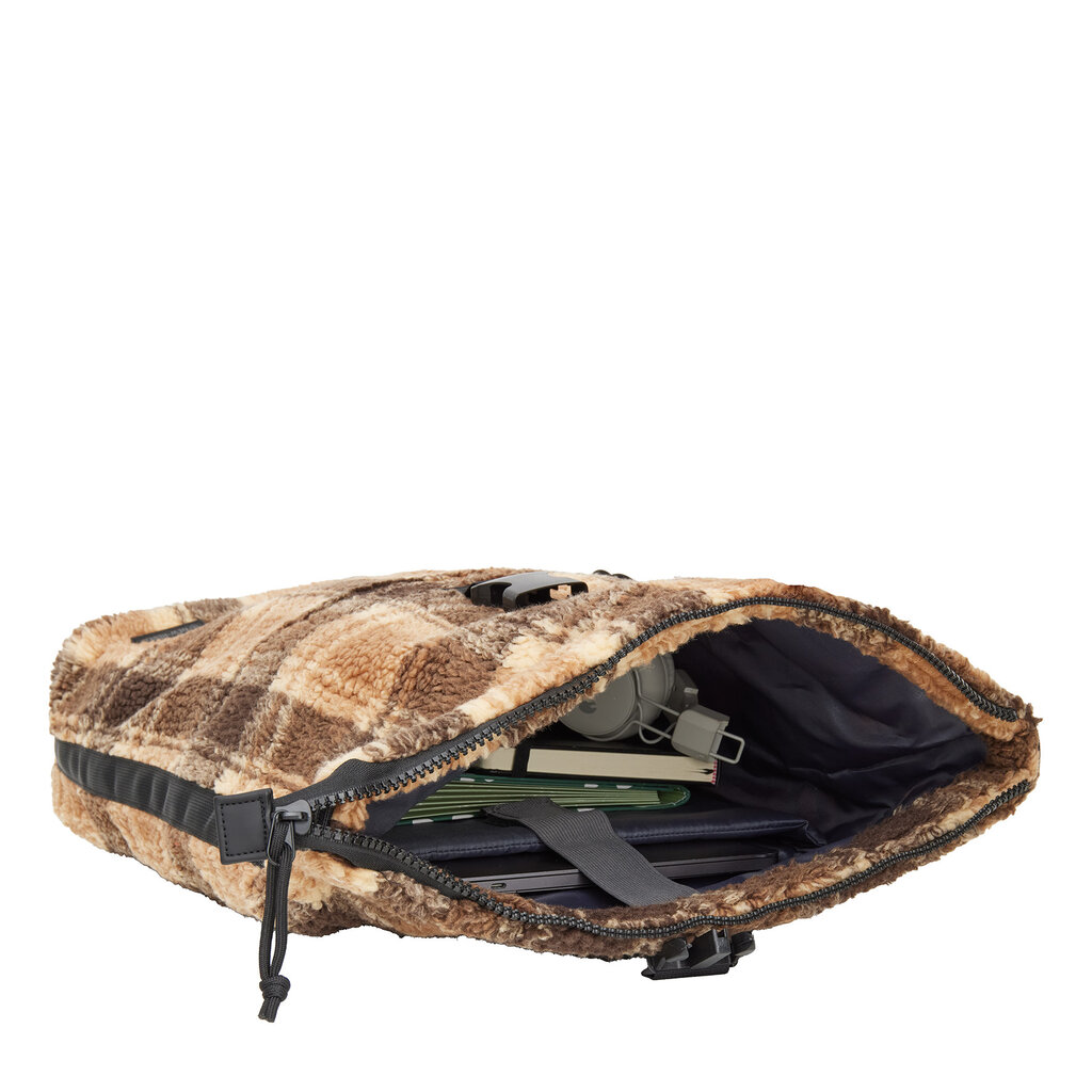 New Rebels New Rebels Snowden New York Rucksack 17L Teddy Brown Checkers
