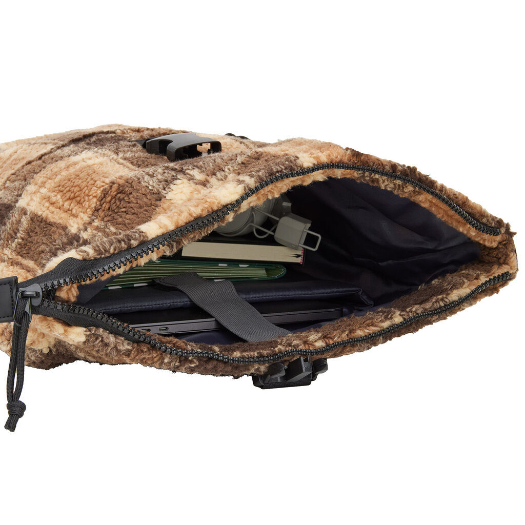 New Rebels New Rebels Snowden New York Rucksack 17L Teddy Brown Checkers