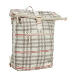 New Rebels New Rebels Snowden New York Rugzak 17L Teddy Beige Checkers