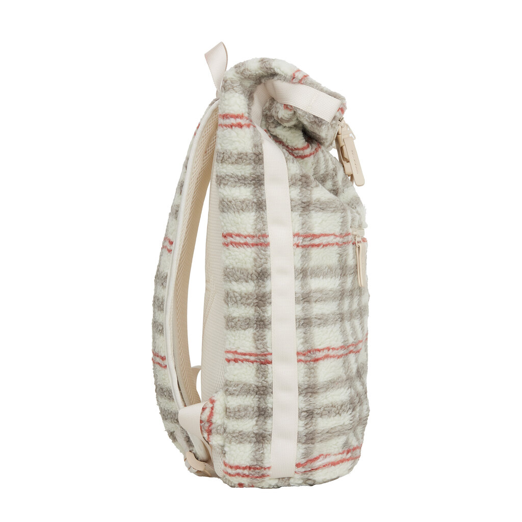New Rebels New Rebels Snowden New York Backpack 17L Teddy Beige Checkers