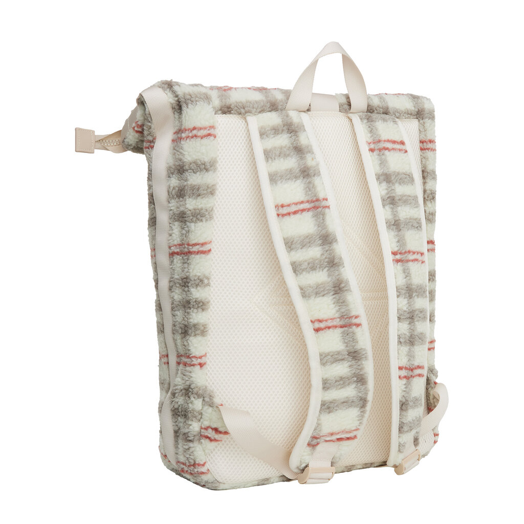 New Rebels New Rebels Snowden New York Rucksack 17L Teddy Beige Checkers