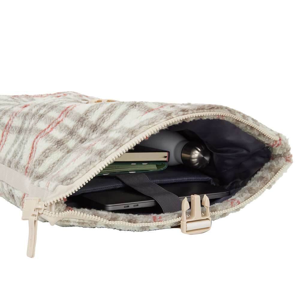 New Rebels New Rebels Snowden New York Rucksack 17L Teddy Beige Checkers