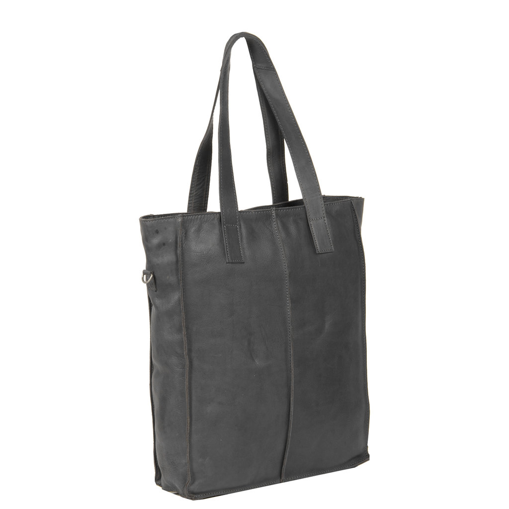 Justified Bags Nynke Black 14L Shopper Laptop 15.6