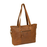 Justified Bags Nynke Cognac 16L Big Shopper Laptop 15.6