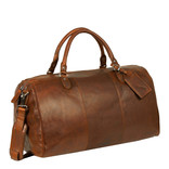 Justified Bags Max Cognac 41L Duffel Weekender Bag